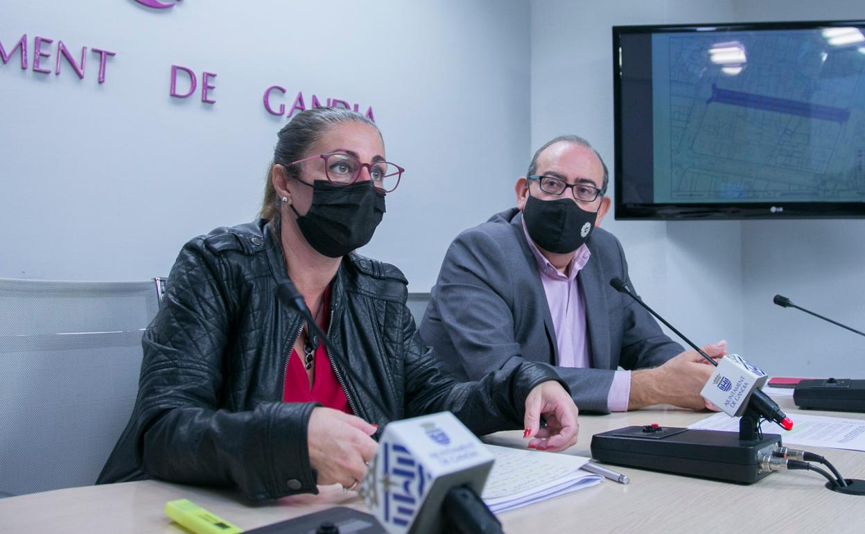 Gandia reforma un tramo de Cardenal Cisneros con 142.000 euros