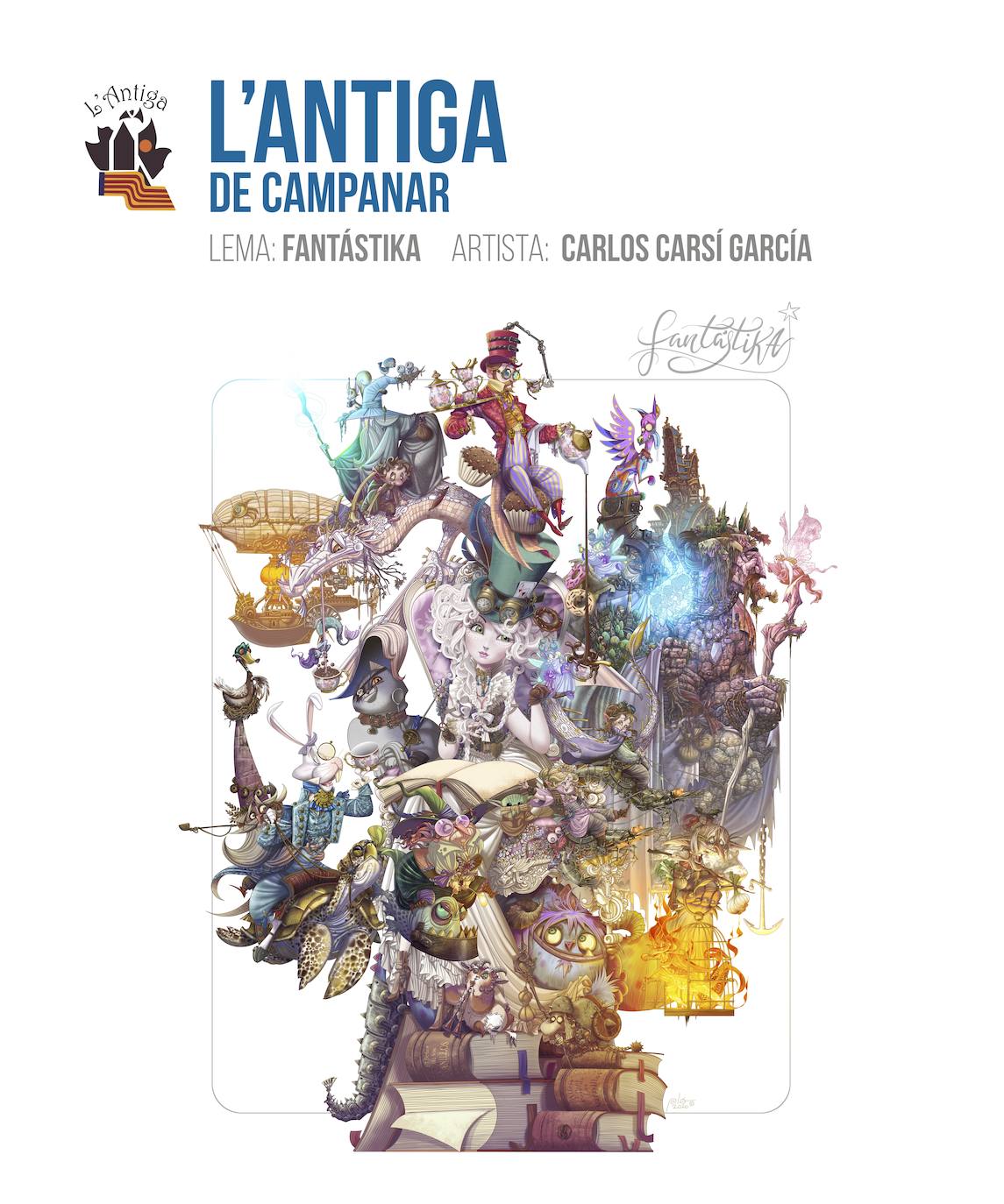 Falla l'Antiga de Campanar. Artista: Carlos Carsí. Presupuesto: 290.000 euros