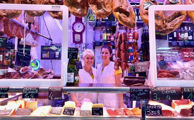 Jamón, queso y otros productos gourmet en Ruzafa