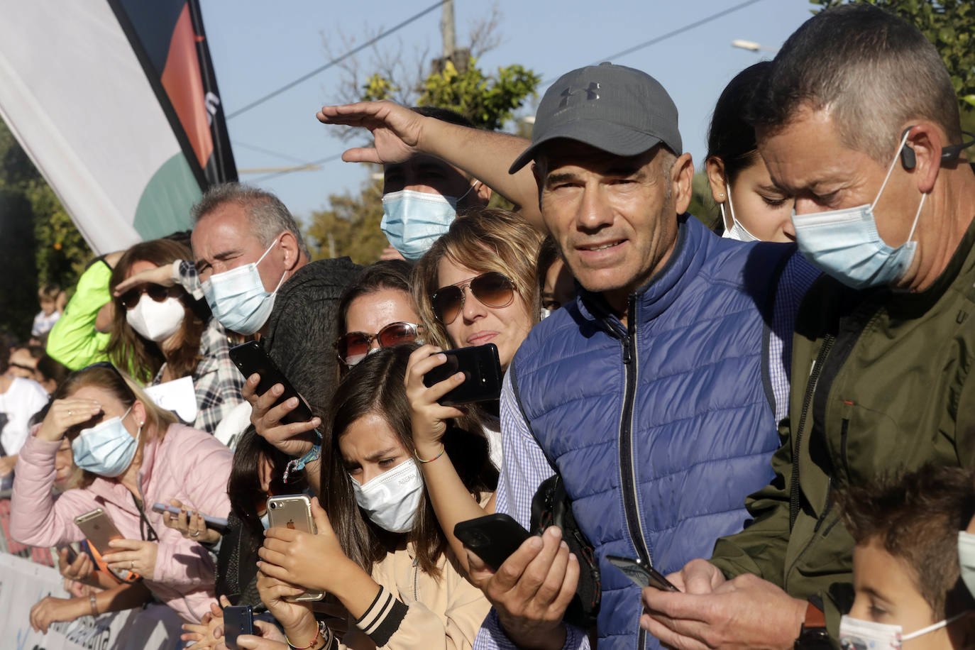 Fotos: Así ha sido la llegada de los héroes a la meta del Medio Maratón de Valencia 2021