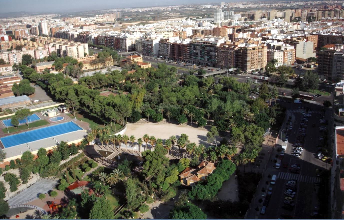 Fotos: Así ha cambiado el Parque del Oeste de Valencia