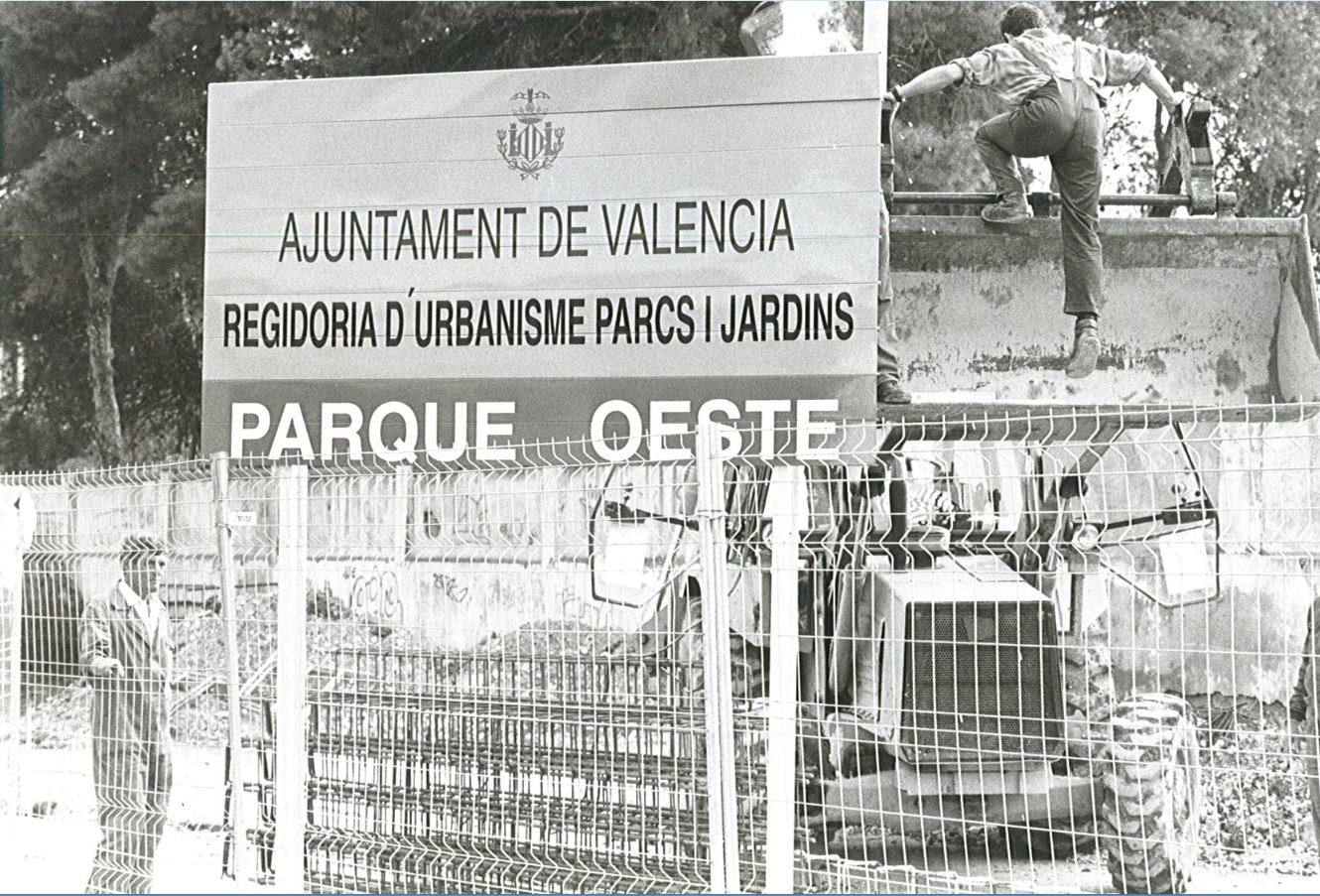 Fotos: Así ha cambiado el Parque del Oeste de Valencia