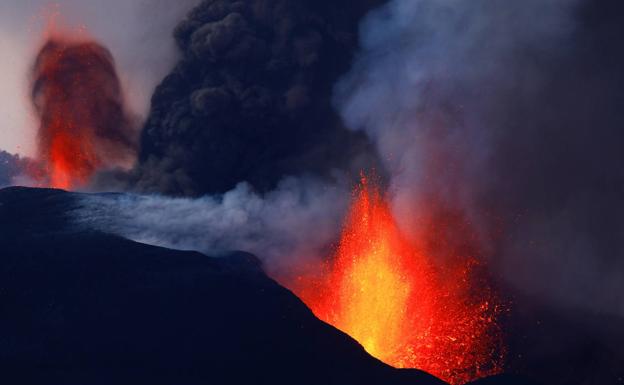 Una televisión americana sitúa al volcán de La Palma en la costa mediterránea