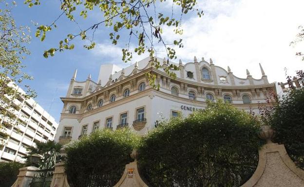 El edificio del antiguo hospital de 'La Cigüeña'. 