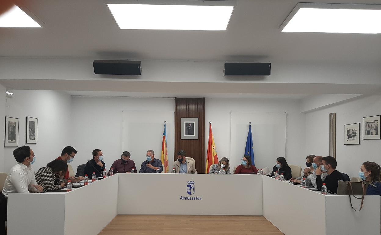 Pleno del Ayuntamiento de Almussafes.