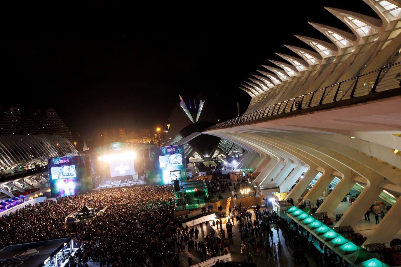 La gran cita musical regresa al marco incomparable de la Ciudad de las Artes y de las Ciencias con 40.000 entradas vendidas
