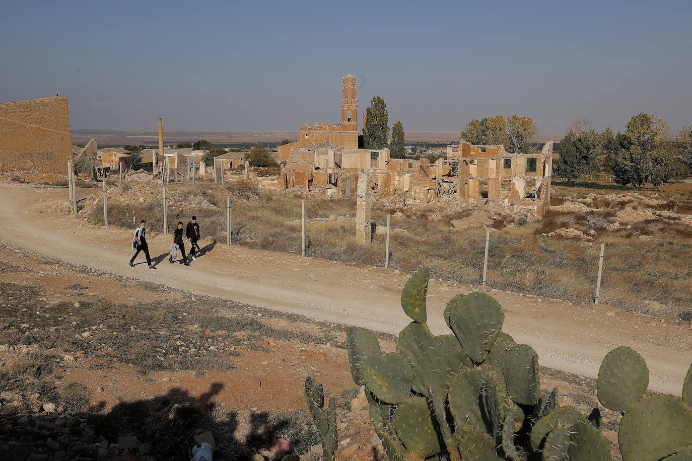 Belchite, un pueblo en ruinas inquietante