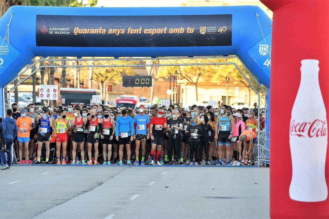 En la Volta a Peu por la Discapacidad ha habido una marcha a pie y otra corriendo y actividades especiales al acabar las pruebas, que se han desarrollado en un circuito de 4,5 kilómetros 