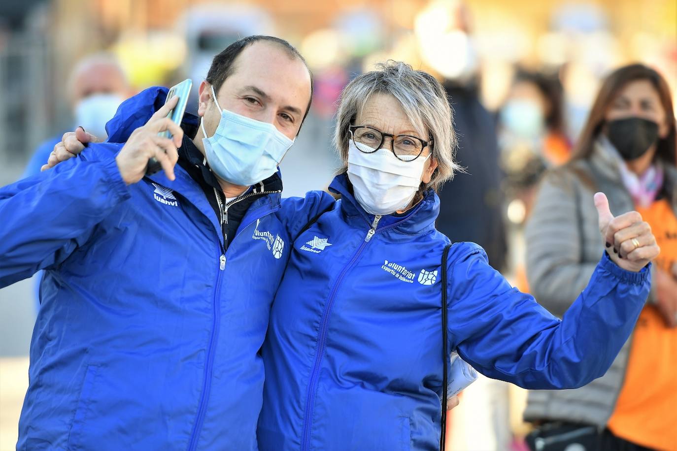 En la Volta a Peu por la Discapacidad ha habido una marcha a pie y otra corriendo y actividades especiales al acabar las pruebas, que se han desarrollado en un circuito de 4,5 kilómetros 