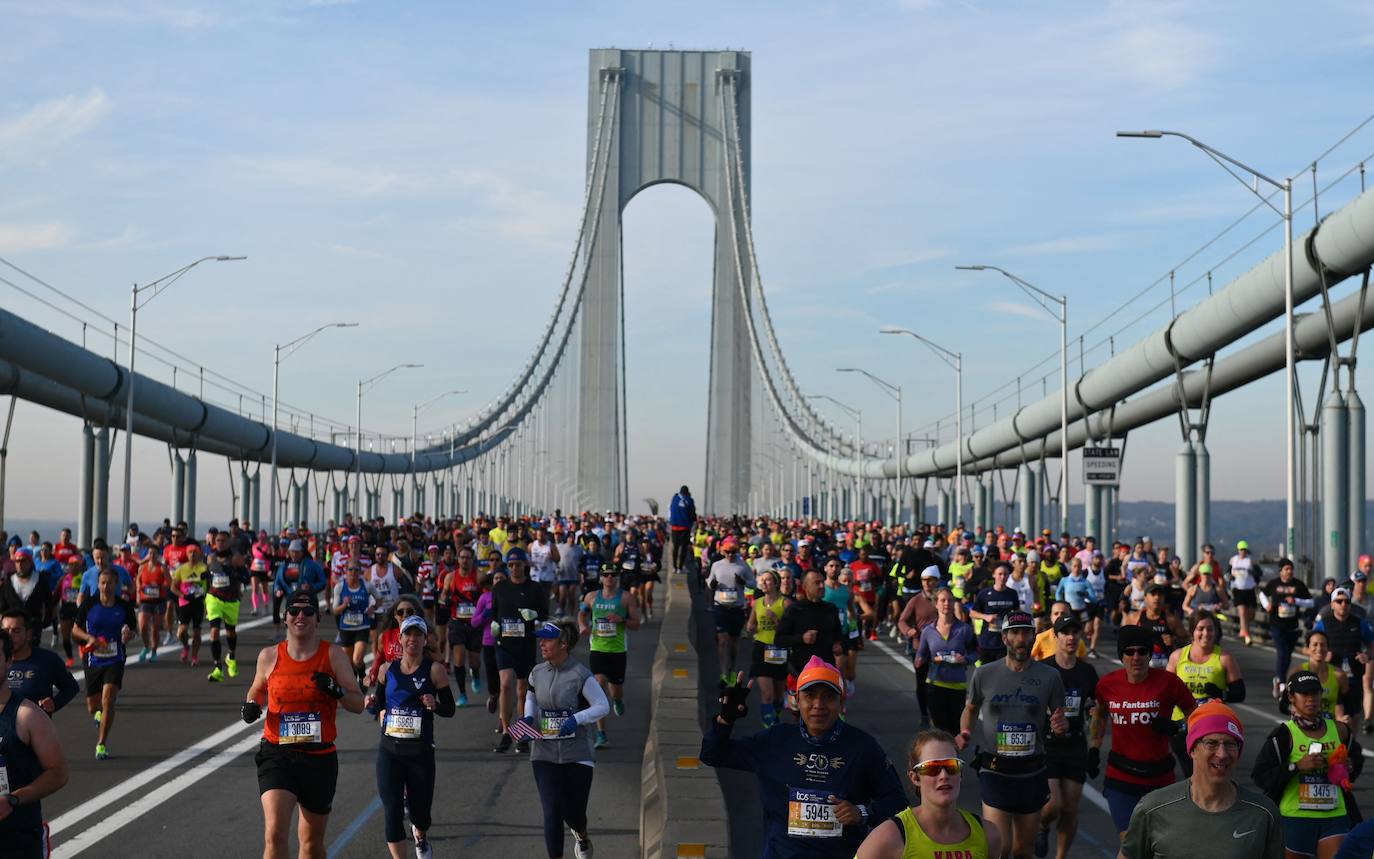 Fotos Maratón Nueva York: Las mejores fotografías del Maratón de Nueva York 2021