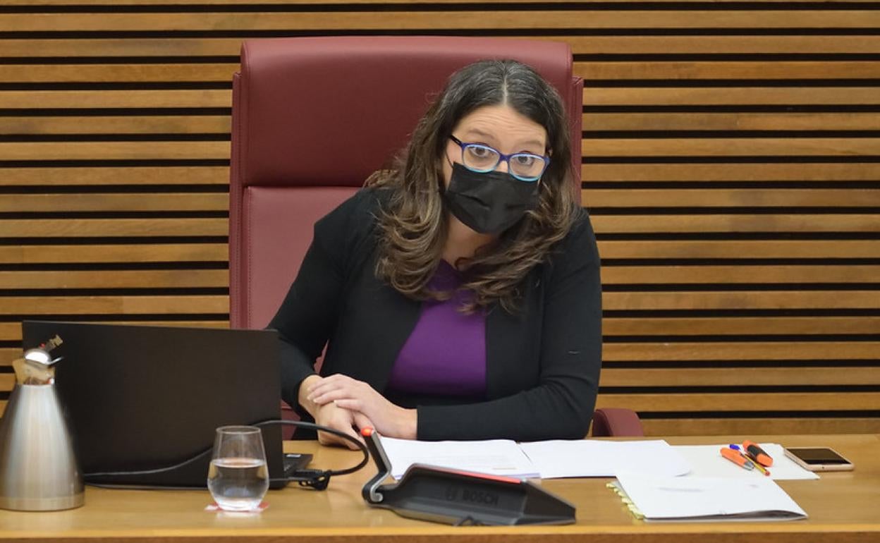 Mónica Oltra | La mayoría de quejas presentadas a la Inspección de la Generalitat son de la conselleria de Oltra