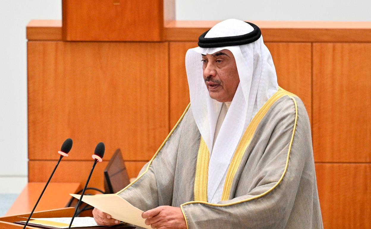 El Primer Ministro de Kuwait, el Jeque Sabah Al-Khaled Al-Hamad Al-Sabah.