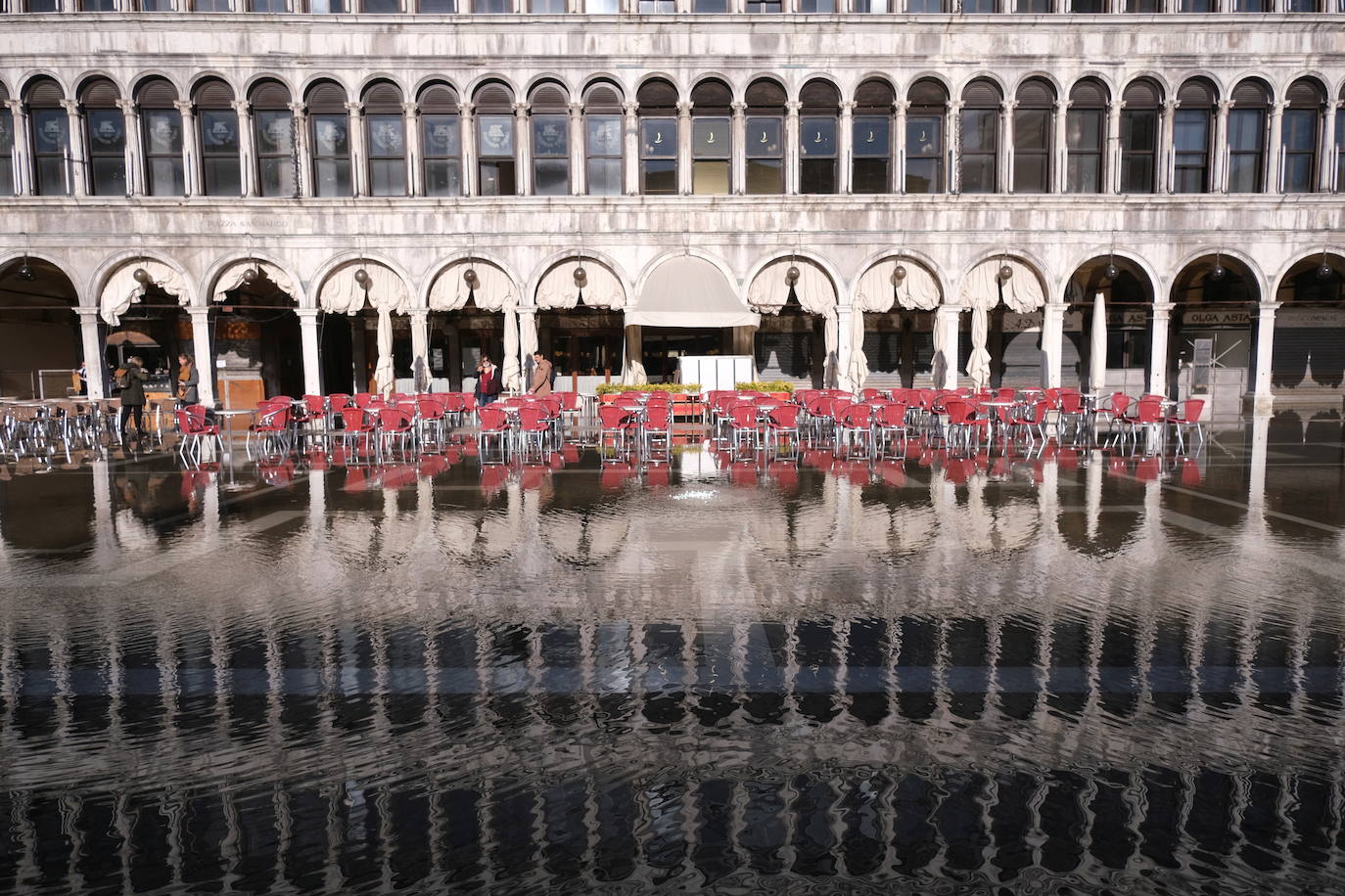 Fotos Venecia: El acqua alta vuelve a Venecia