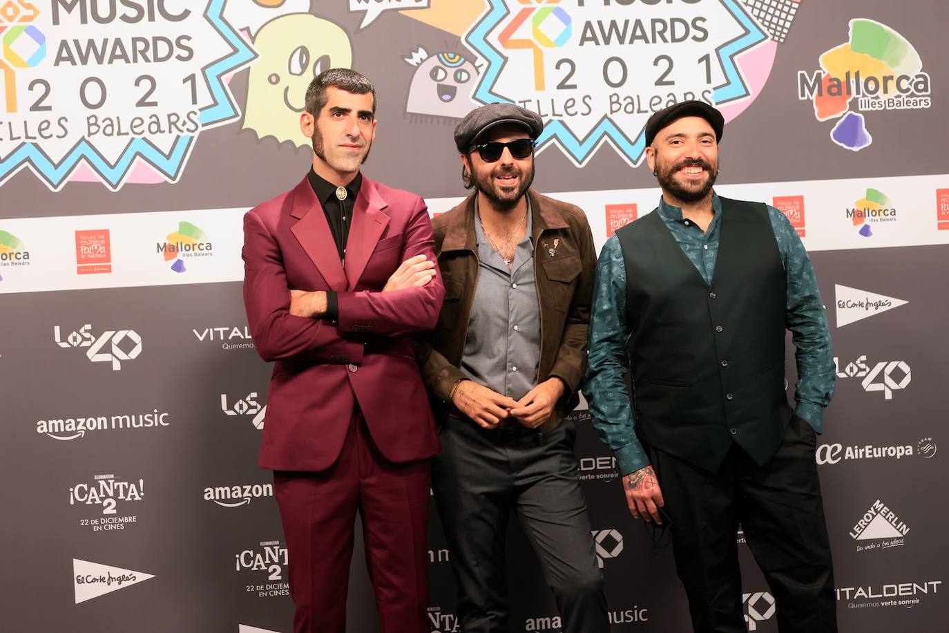 Los integrantes del grupo Sidecars