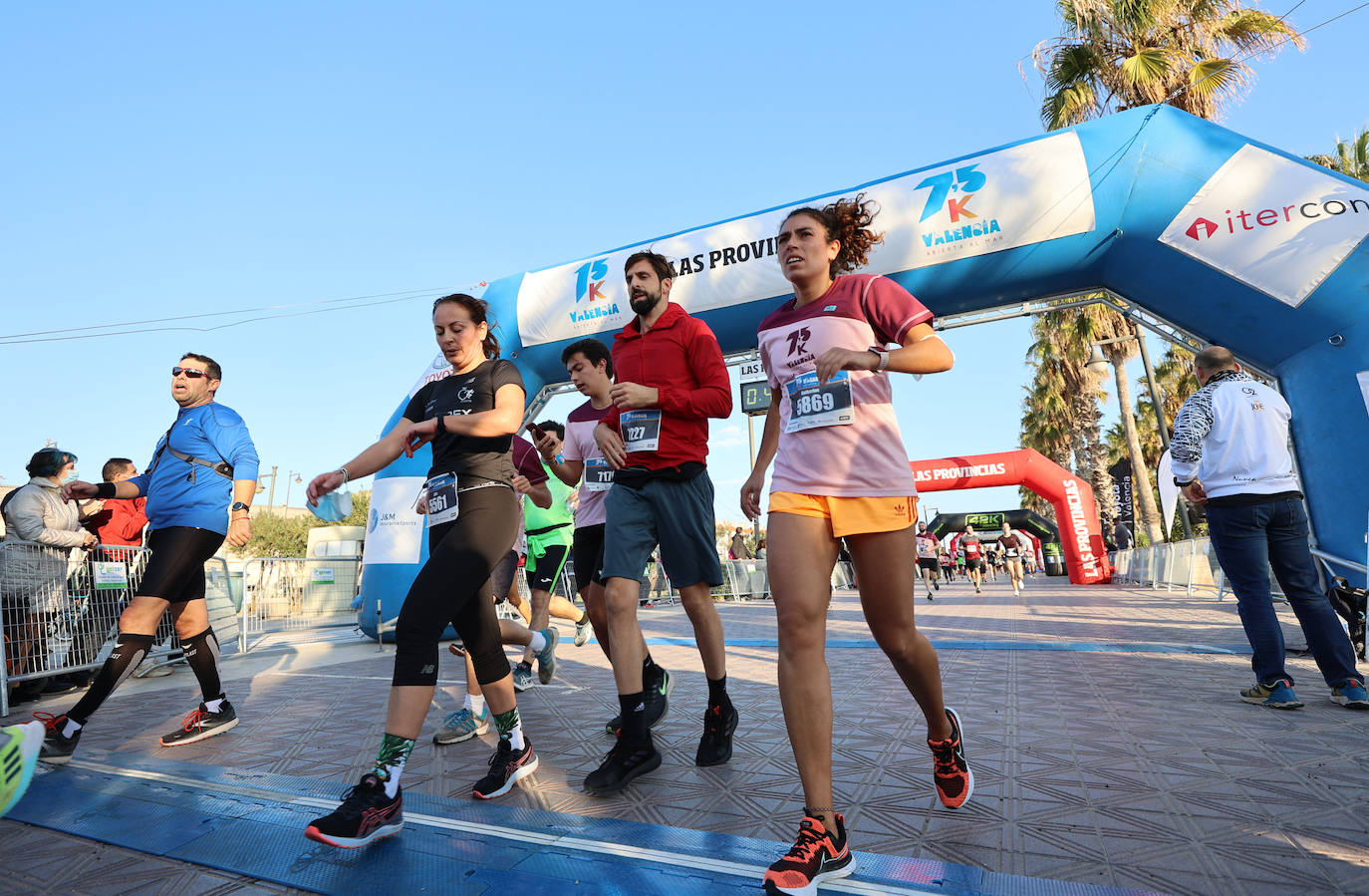 Fotos: Todas las imágenes de la 7,5 y 15K Abierta al Mar 2021