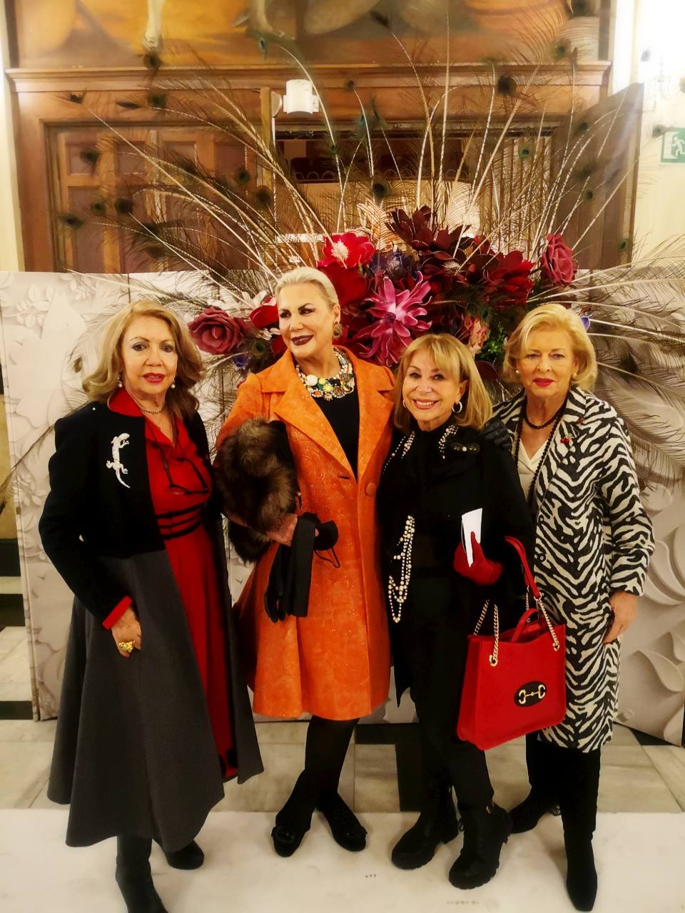 Pilar Millán, Laura Fitera, Mamen Rivas y Alicia Marín.