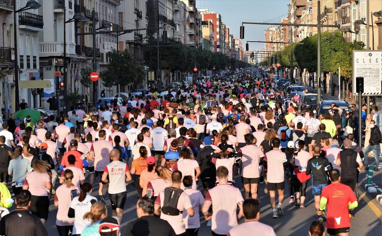 6.000 corredores han participado en la 7,5 y 15K Valencia Abierta al Mar 2021 