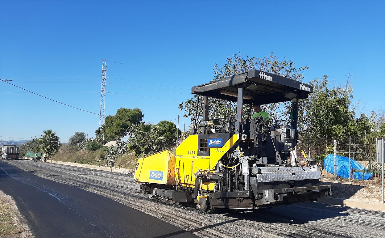 Actuación en la Ronda Monestir de la Valldigna.