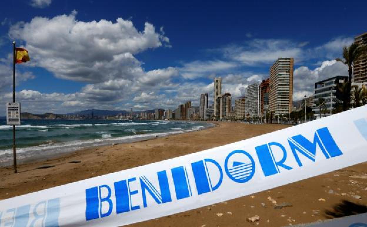 Vista de Benidorm.