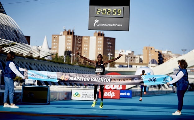 Esta es la élite que correrá el Maratón de Valencia