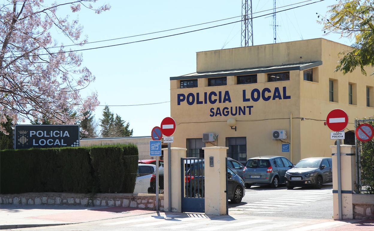 Instalaciones de la Policía Local de Sagunto. 