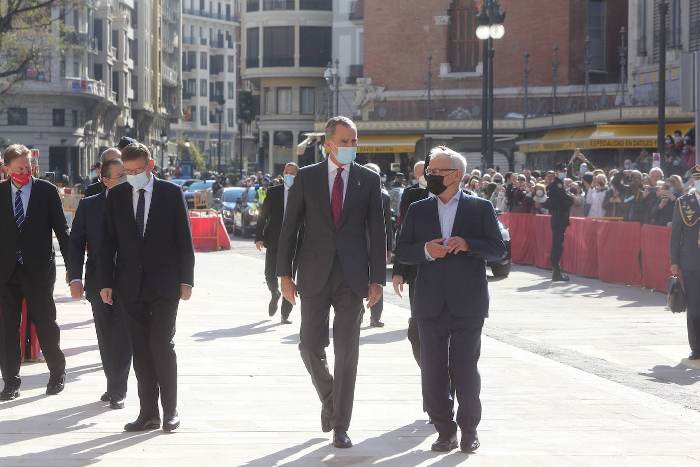 Los Premios Jaume I se entregan en Valencia, donde ha acudido en 2021 el Rey Felipe VI. 