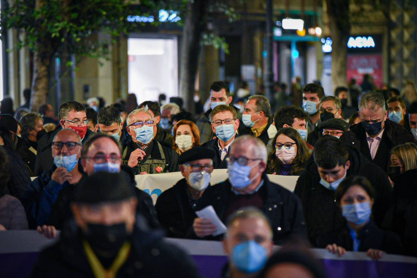 Fotos: Manifestación en Valencia contra la infrafinanciación de la Comunitat