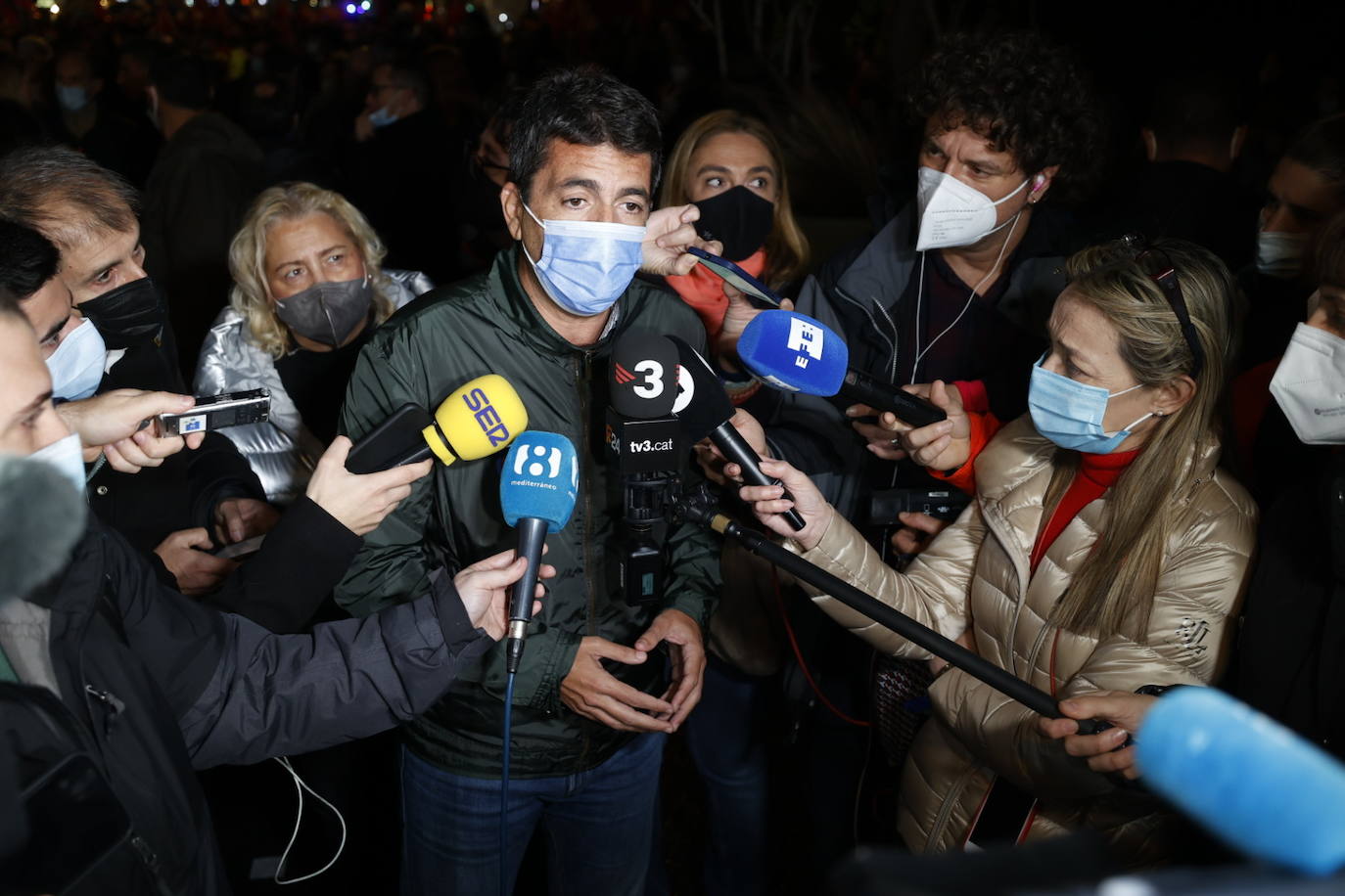 Fotos: Manifestación en Valencia contra la infrafinanciación de la Comunitat