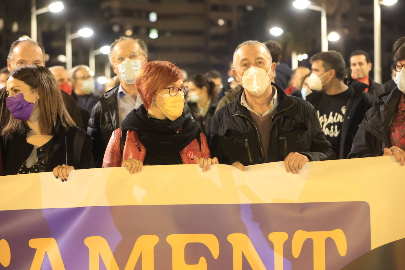 Fotos: Manifestación en Valencia contra la infrafinanciación de la Comunitat