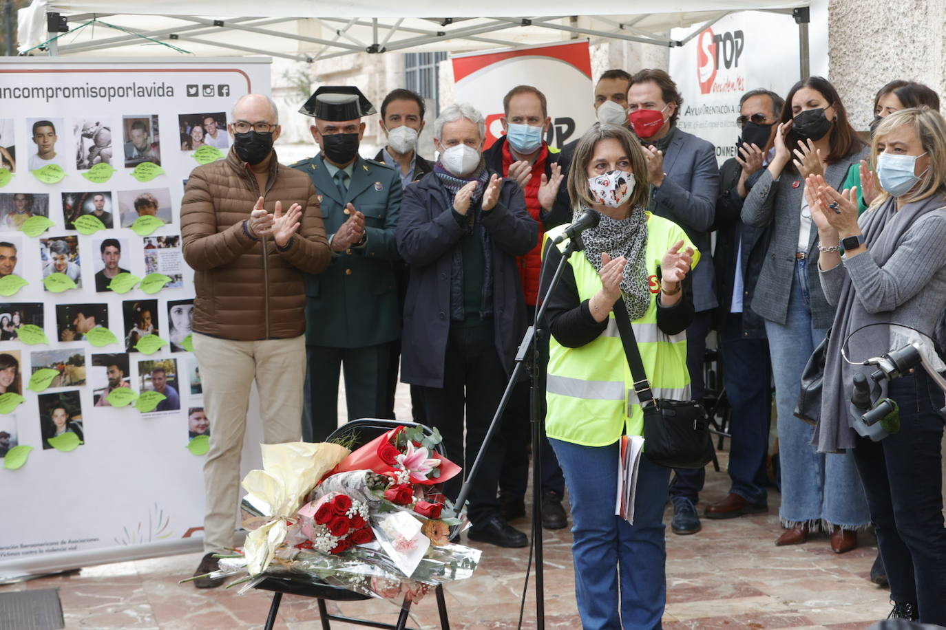 Acto de 'Stop Accidentes' este domingo.