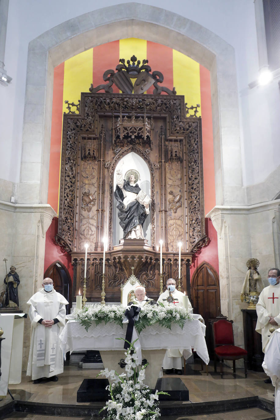 Los trabajos de rehabilitación conluyen y dejan a la luz aspectos desconocidos del templo vicentino