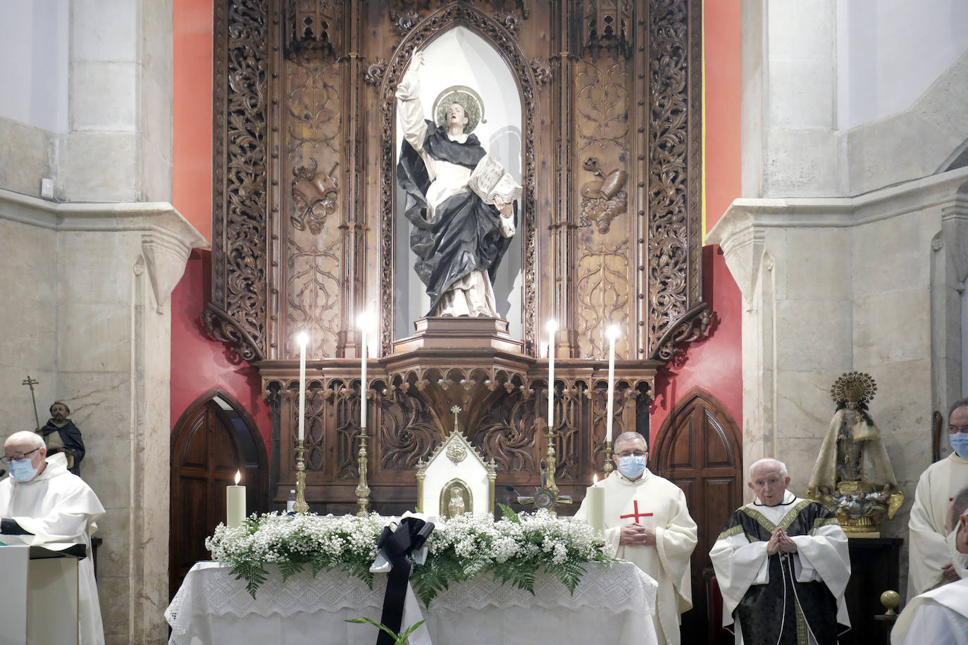 Los trabajos de rehabilitación conluyen y dejan a la luz aspectos desconocidos del templo vicentino