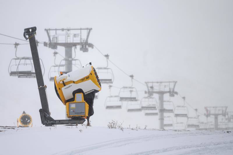 Nieve en Alto Campoo