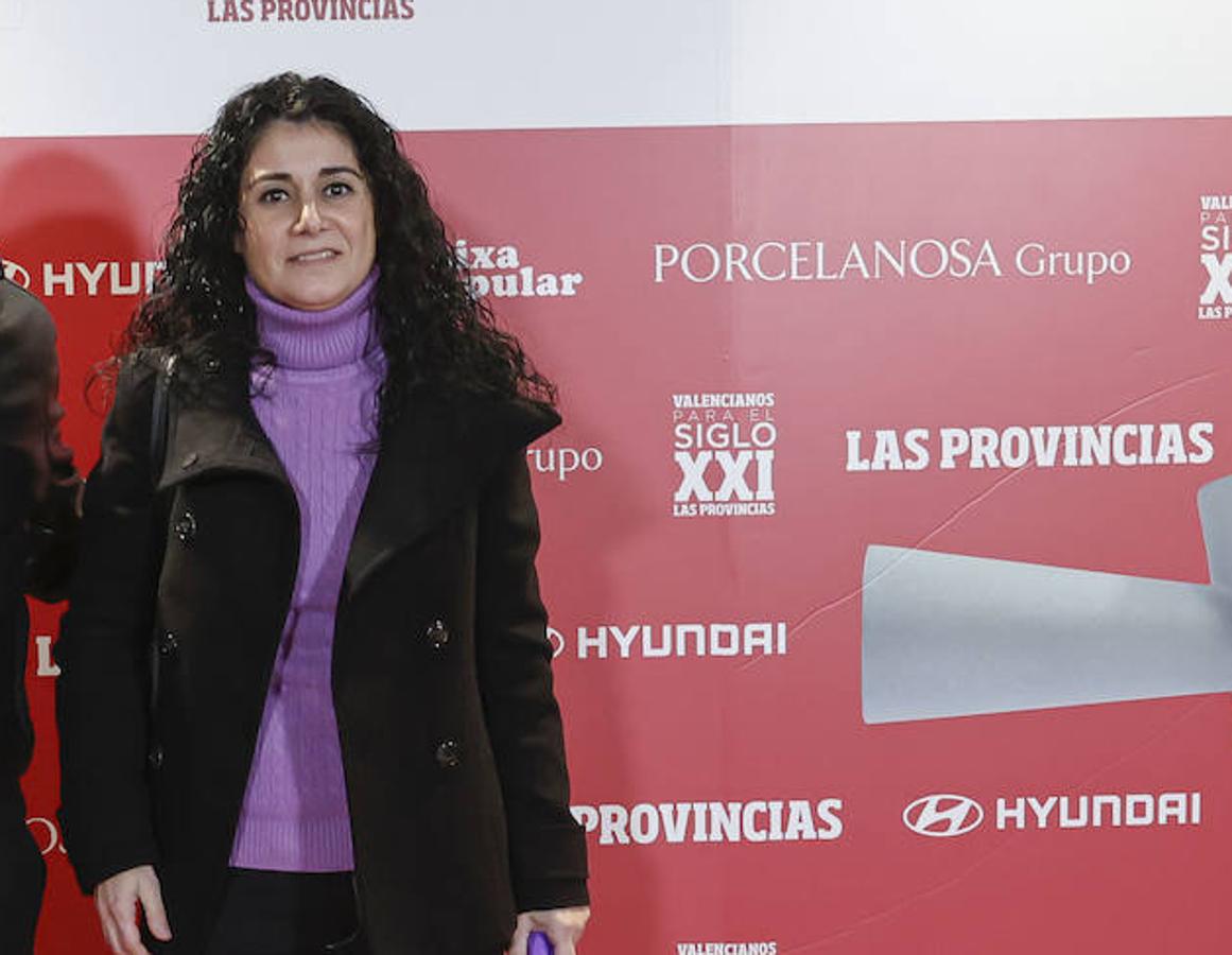 La nueva secretaria general de CC OO-PV, Ana García, también estuvo presente en la gala.