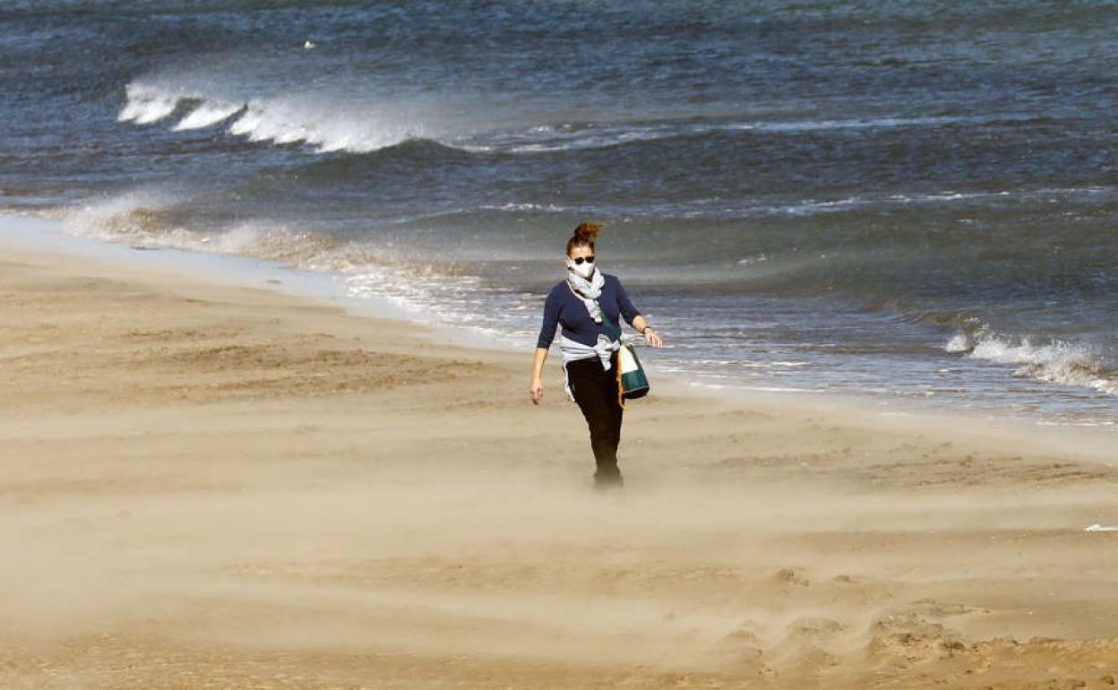 Viento en Valencia.