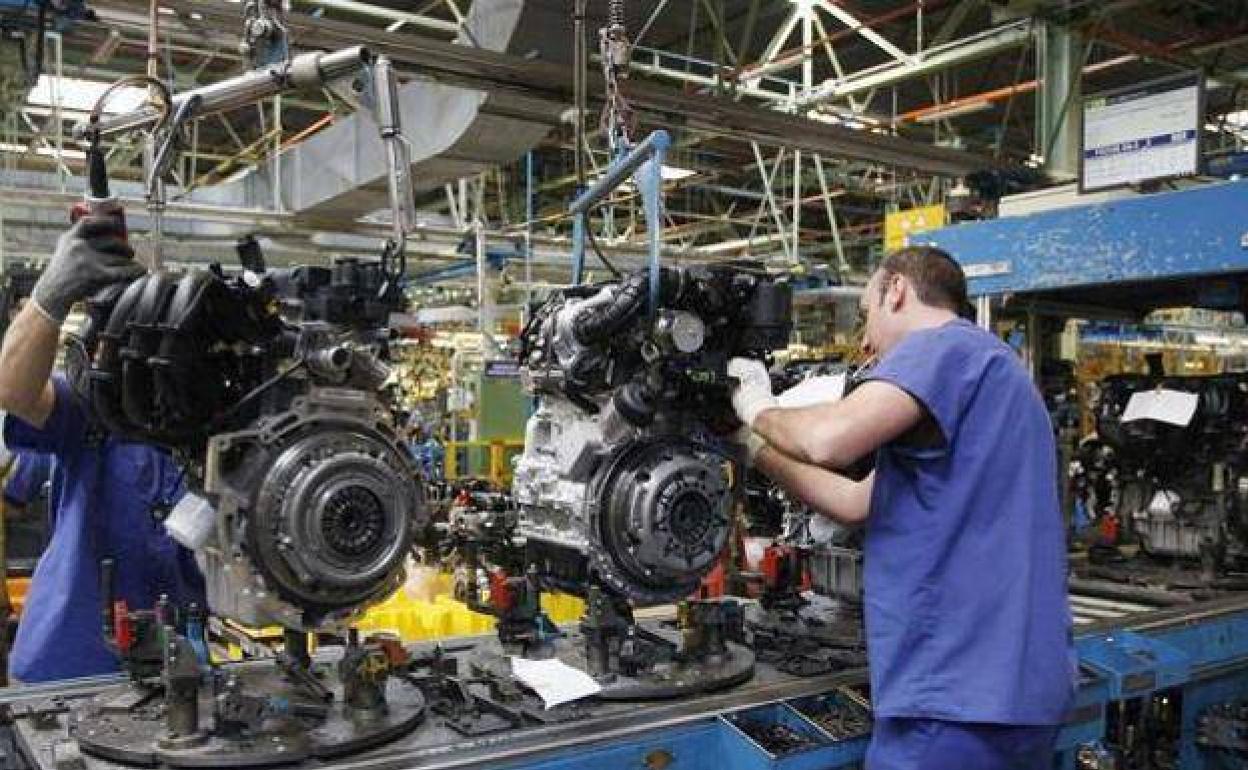 Trabajadores de Ford Almussafes. 