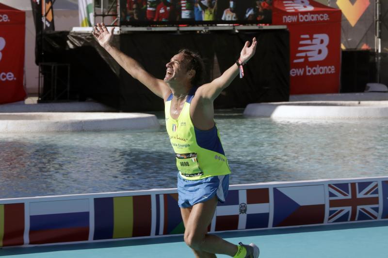 Corredores en el Maratón de Valencia.