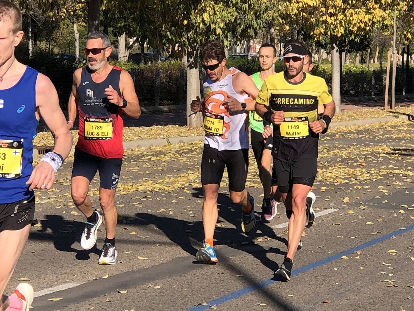 Tras pasar por el centro de la ciudad los participantes llegaban al entorno del Bioparc para comenzar el último tramo de la carrera.