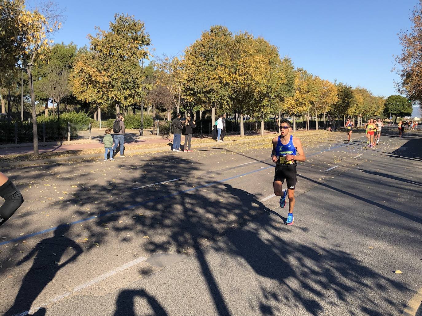 Corredores en el Maratón de Valencia de este domingo, 5 de diciembre