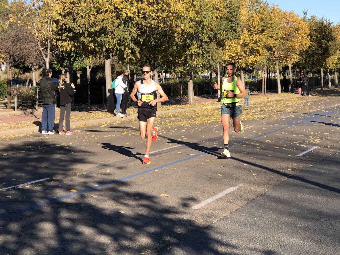 Corredores en el Maratón de Valencia de este domingo, 5 de diciembre