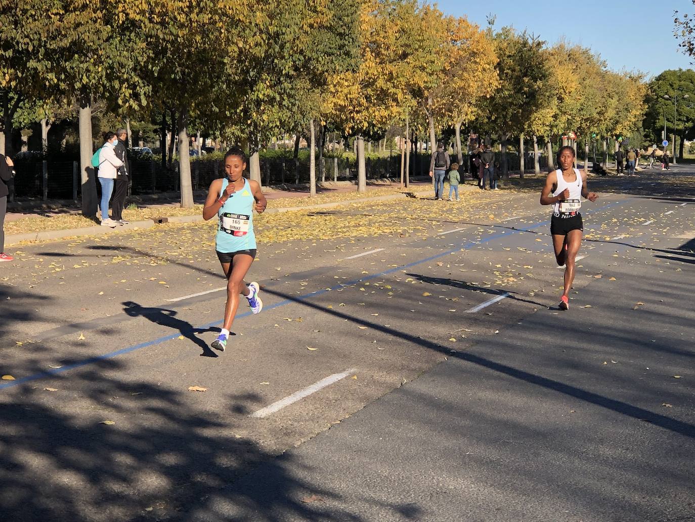 Corredores en el Maratón de Valencia de este domingo, 5 de diciembre