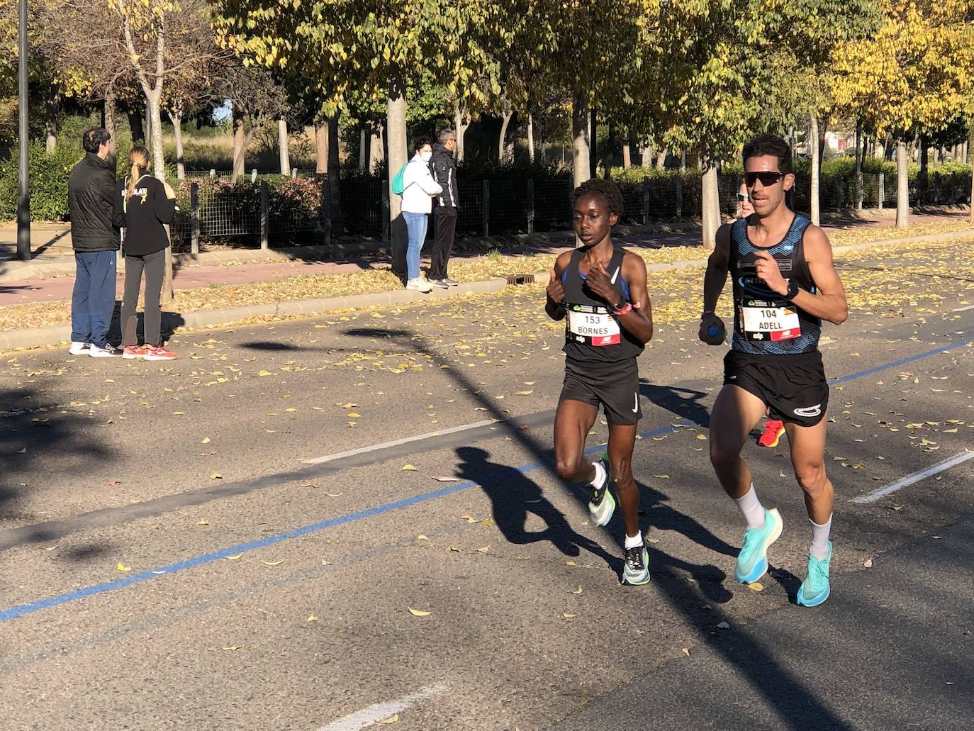 Corredores en el Maratón de Valencia de este domingo, 5 de diciembre