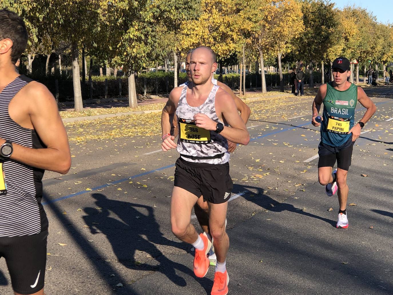 Corredores en el Maratón de Valencia de este domingo, 5 de diciembre