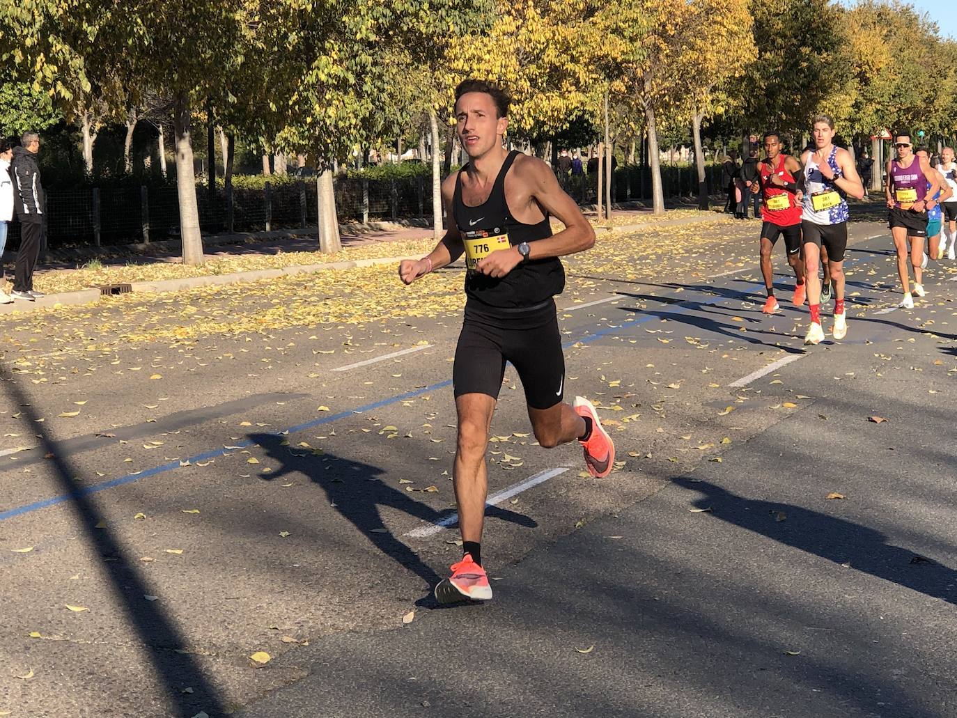 Corredores en el Maratón de Valencia de este domingo, 5 de diciembre