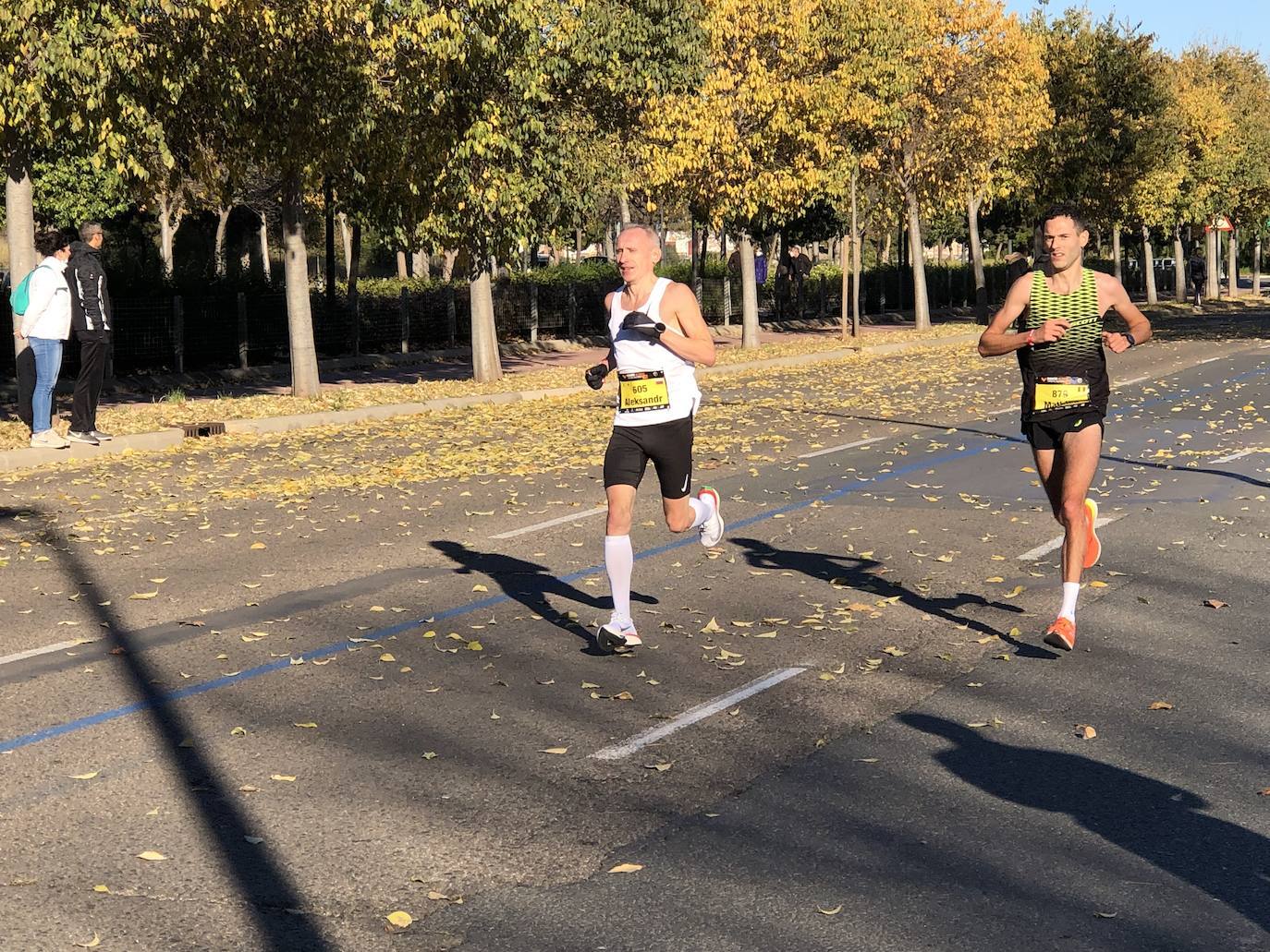 Corredores en el Maratón de Valencia de este domingo, 5 de diciembre