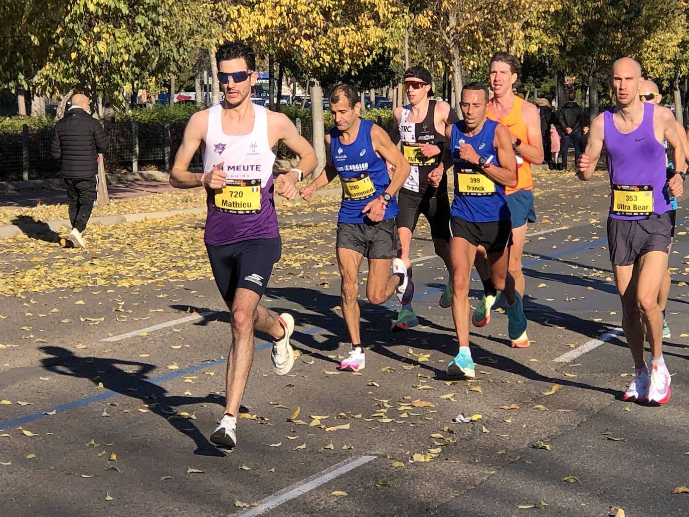 Corredores en el Maratón de Valencia de este domingo, 5 de diciembre