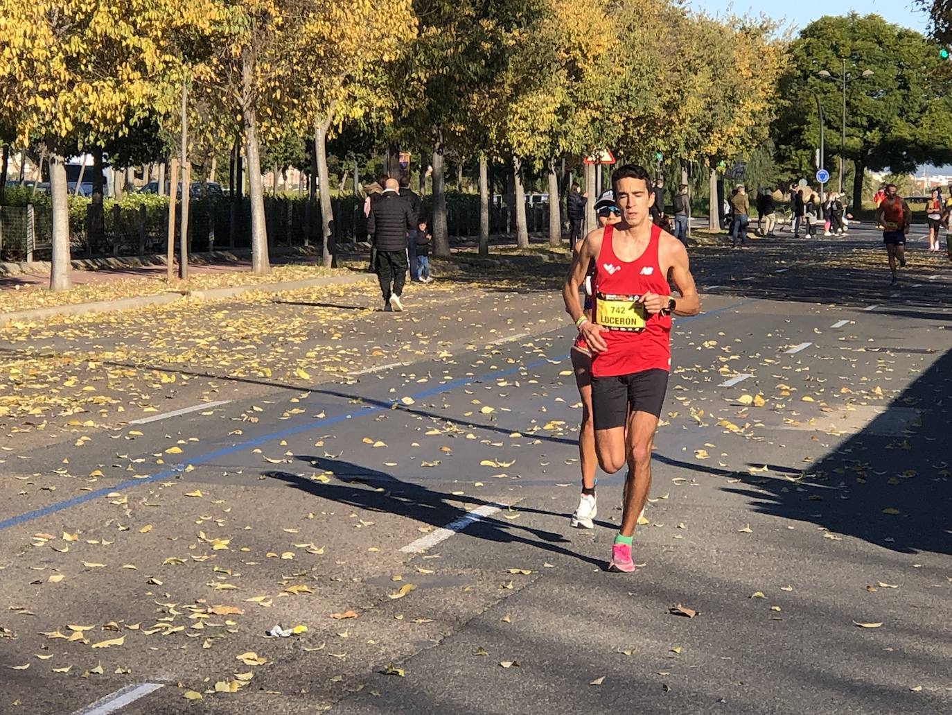 Corredores en el Maratón de Valencia de este domingo, 5 de diciembre