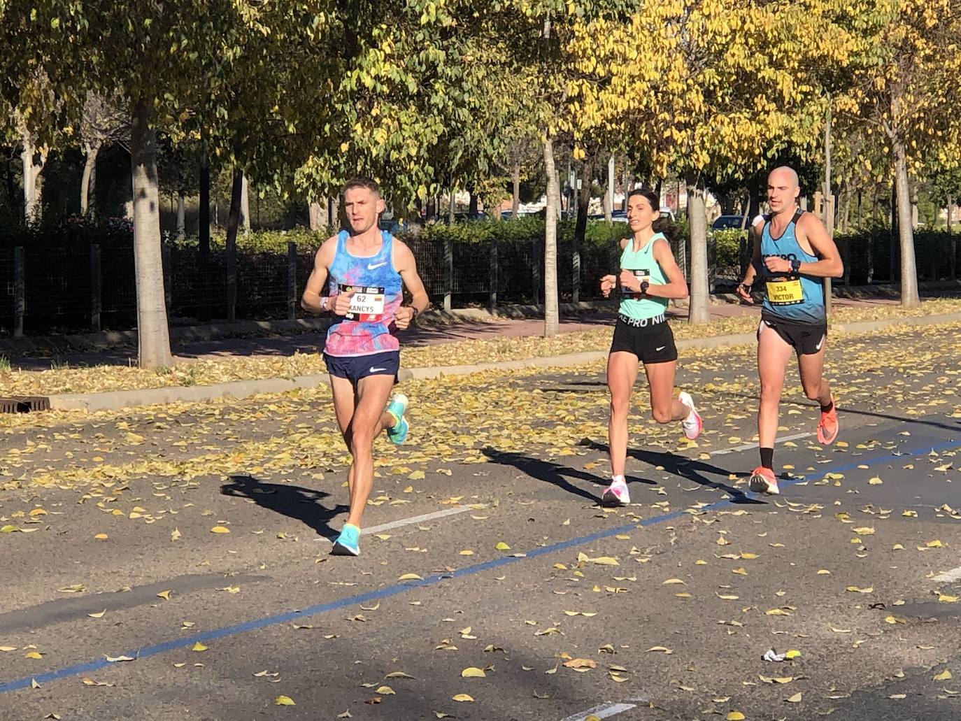 Corredores en el Maratón de Valencia de este domingo, 5 de diciembre