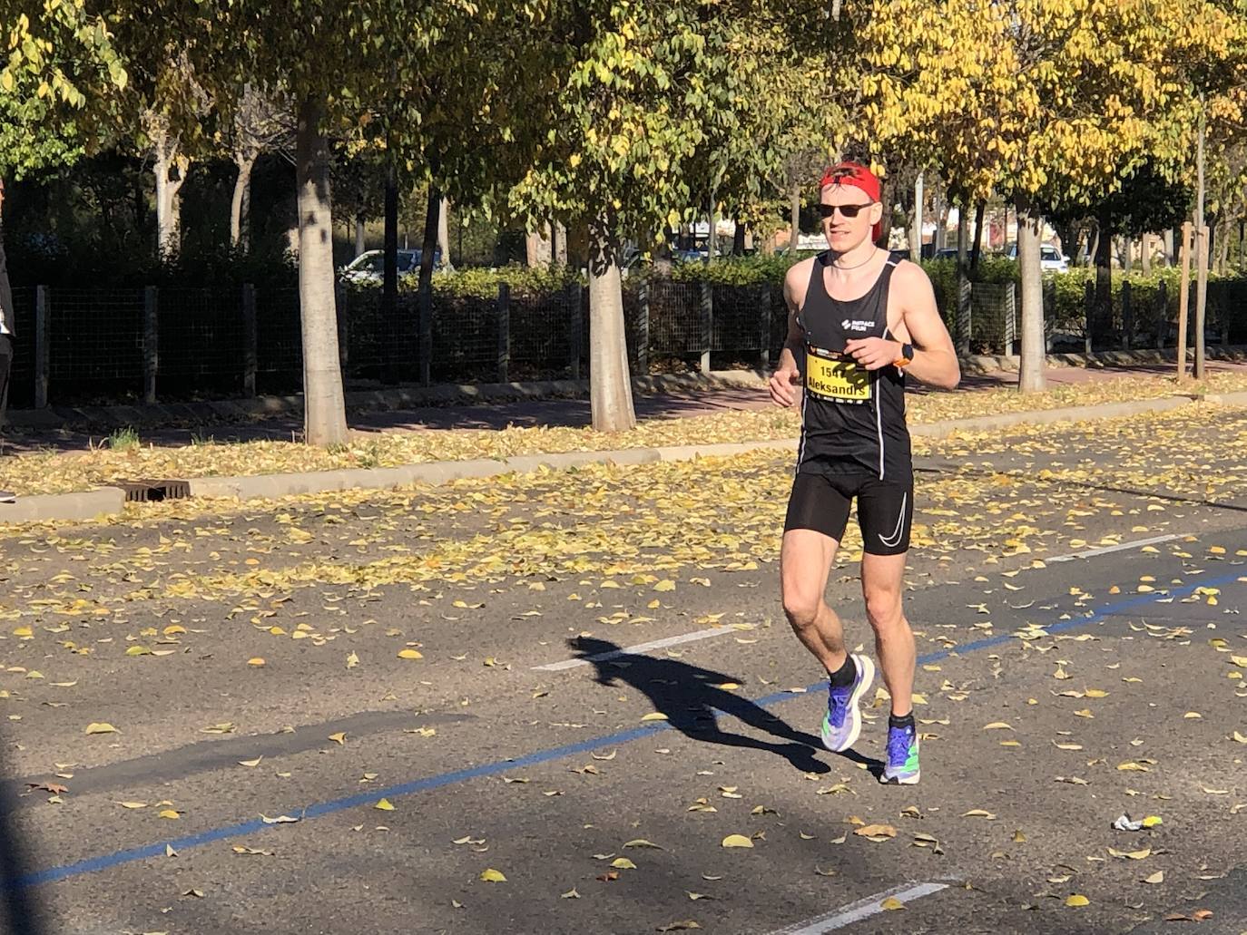 Corredores en el Maratón de Valencia de este domingo, 5 de diciembre