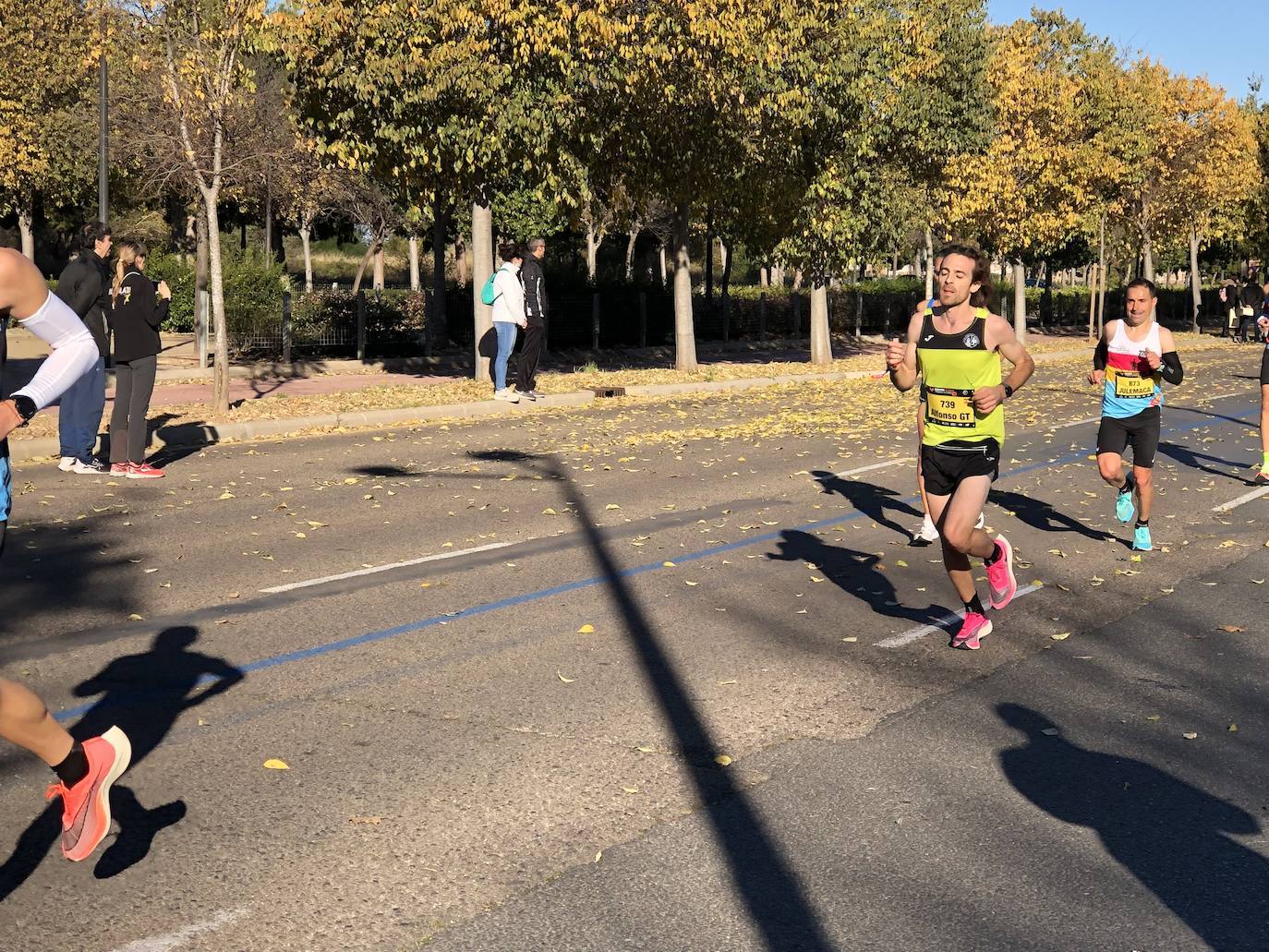 Corredores en el Maratón de Valencia de este domingo, 5 de diciembre